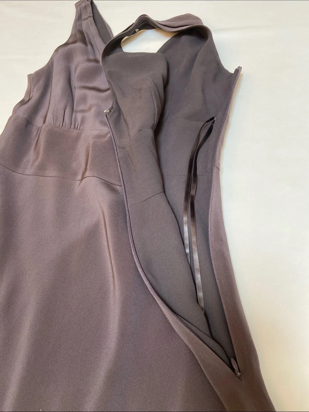 J. Crew Silk V-Neck A-Line Dress Sz. 4